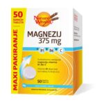 NATURAL W MAGNEZIJ 50 X 375 MG MAXI EFFE