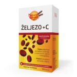 NATURAL W ŽELJEZO + C  VIT  A 100 KOM.