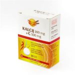 NATURAL W KALCIJ 300MG+C-500 A 20 ŠUM.TB