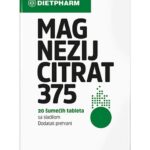 MAGNEZIJ CITRAT 375 MG Š.TBL 20 Fidifarm