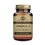 SOLGAR- OMEGA 3 DOUBLE STRENGHT