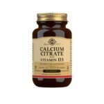 SOLGAR- CALCIUM CITRATE+VIT.D3 A 60 TBL